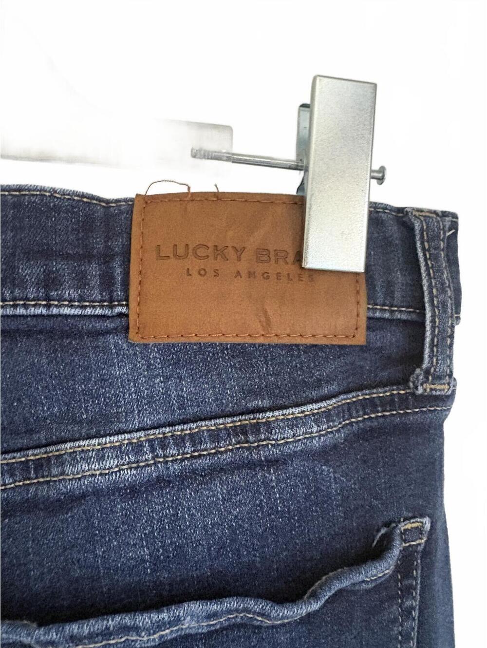 Lucky Brand | Women’s Stevie High Rise Flare Dark Wash Denim Jeans Size 10/30 - Picture 4 of 8